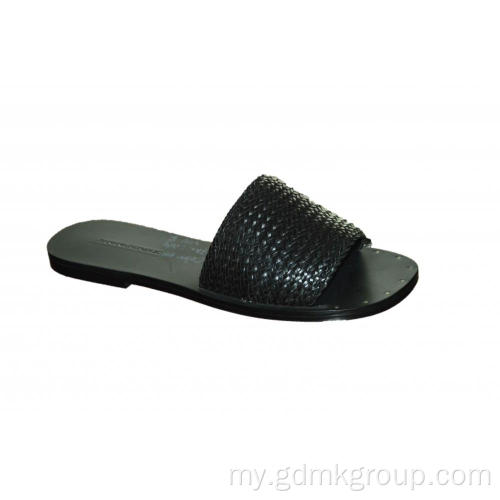 အမျိုးသမီးများ နွေရာသီ ဖက်ရှင်အသစ် Retro Flat Sandals